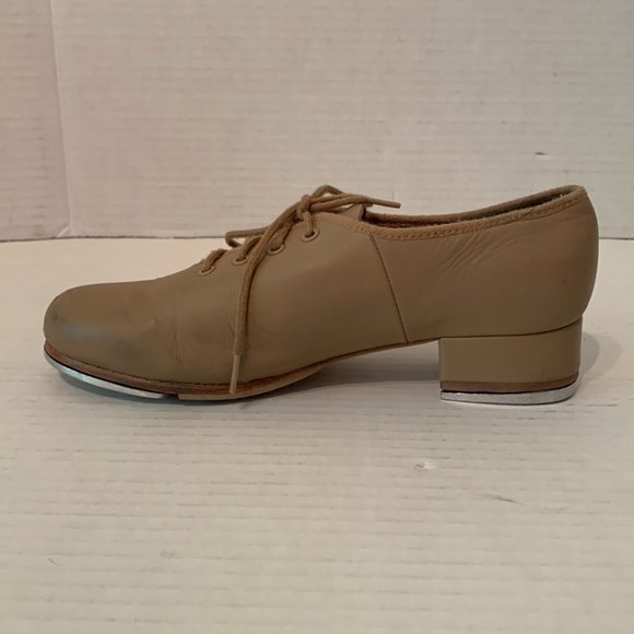 Bloch Techno Girls Lace-Up Leather Tap Shoes - Picture 5 of 14